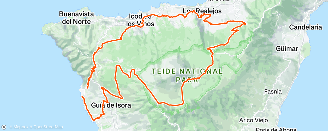 Map of the activity, Maravilloso