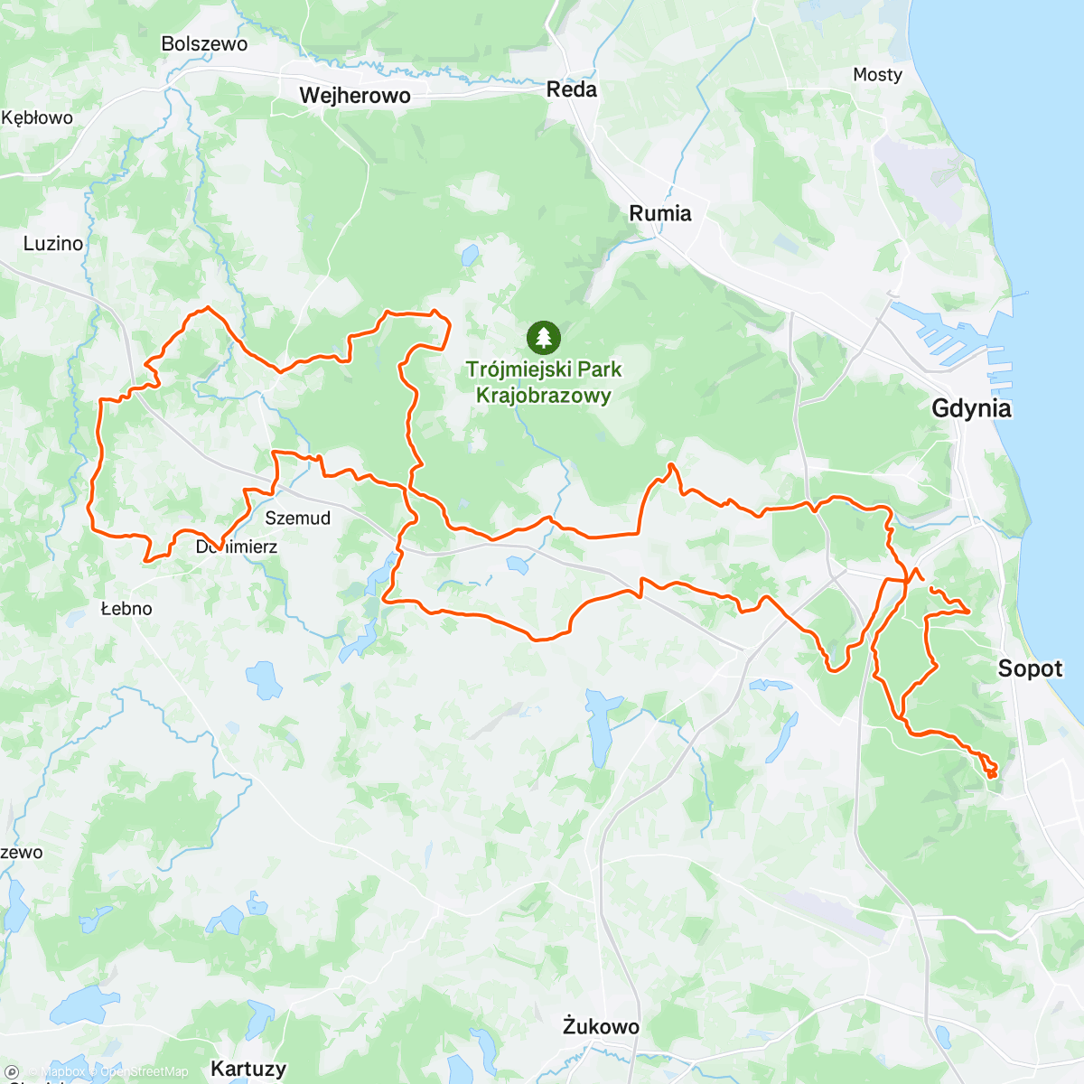 Map of the activity, Coffee Wanoga 69