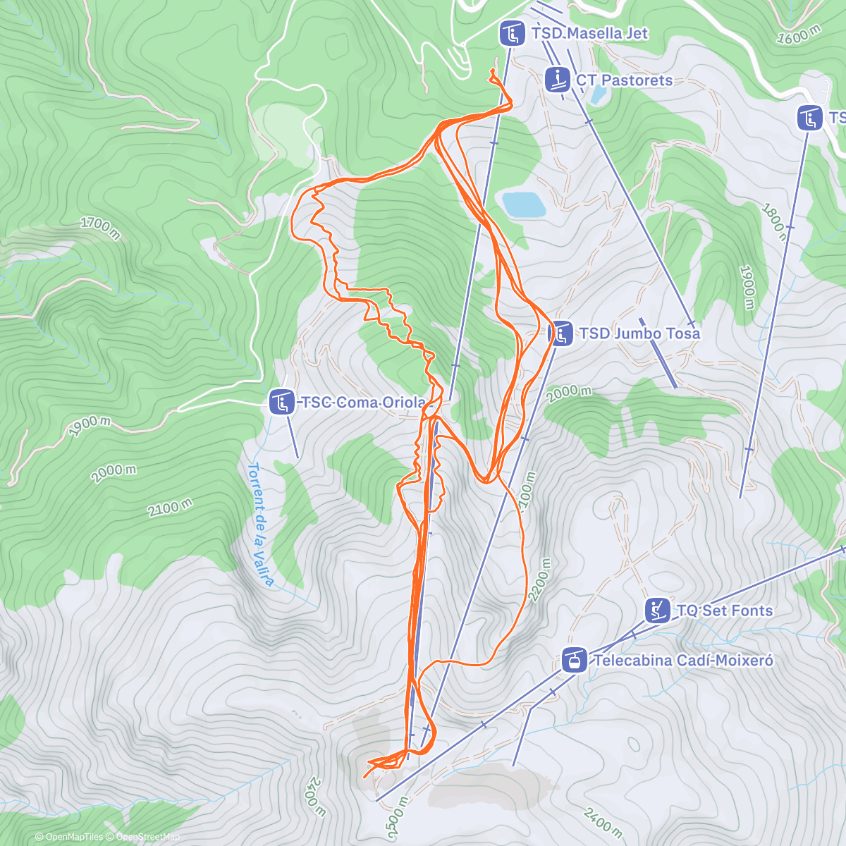 Map of the activity, EM14: Hàmster Day by Ace Muntanya Bombers Barcelona
