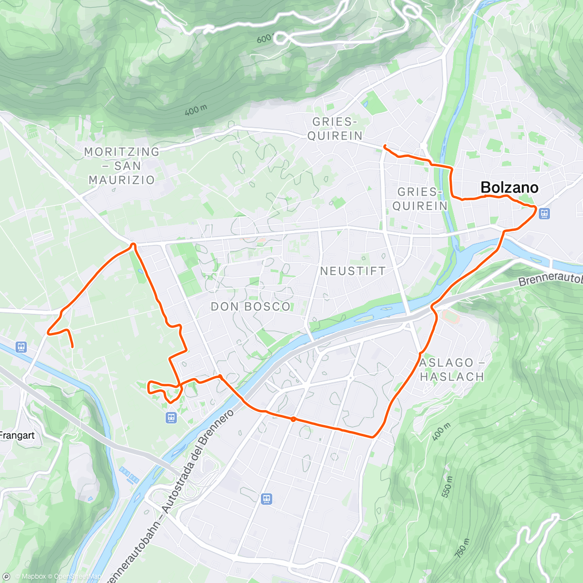 Map of the activity, #B11 Critical Mass e festa
