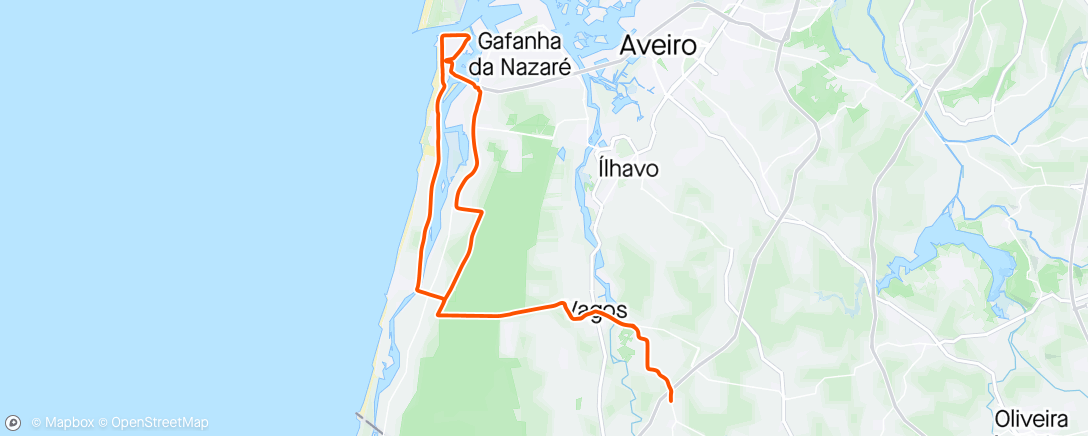 Map of the activity, Morning Gravel Bike Ride