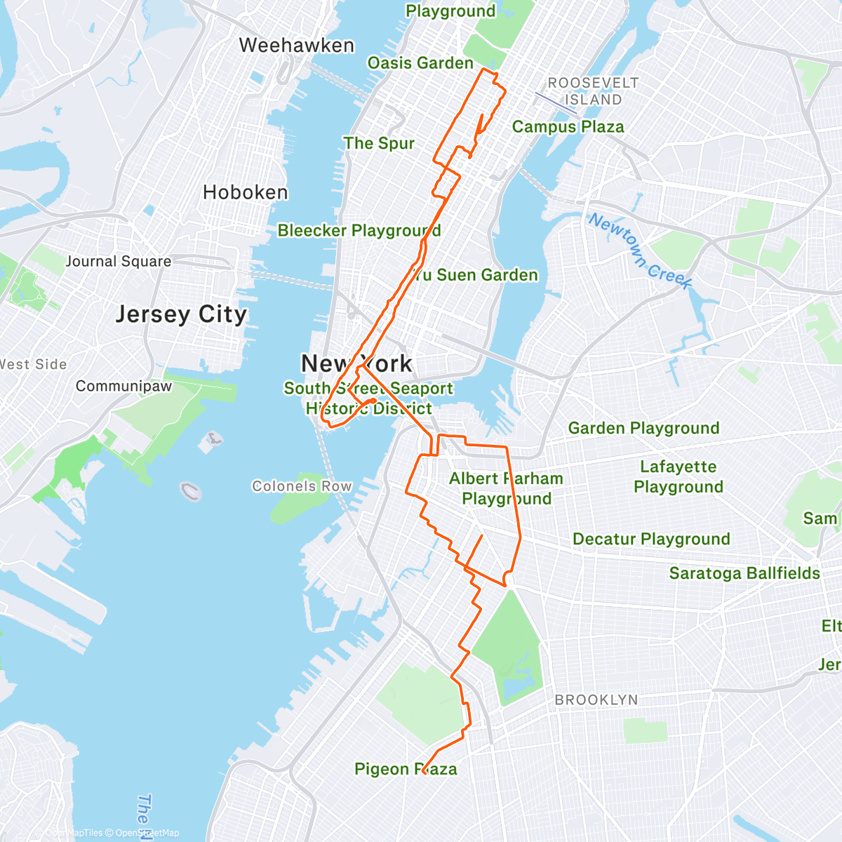 Map of the activity, Lights! Action!