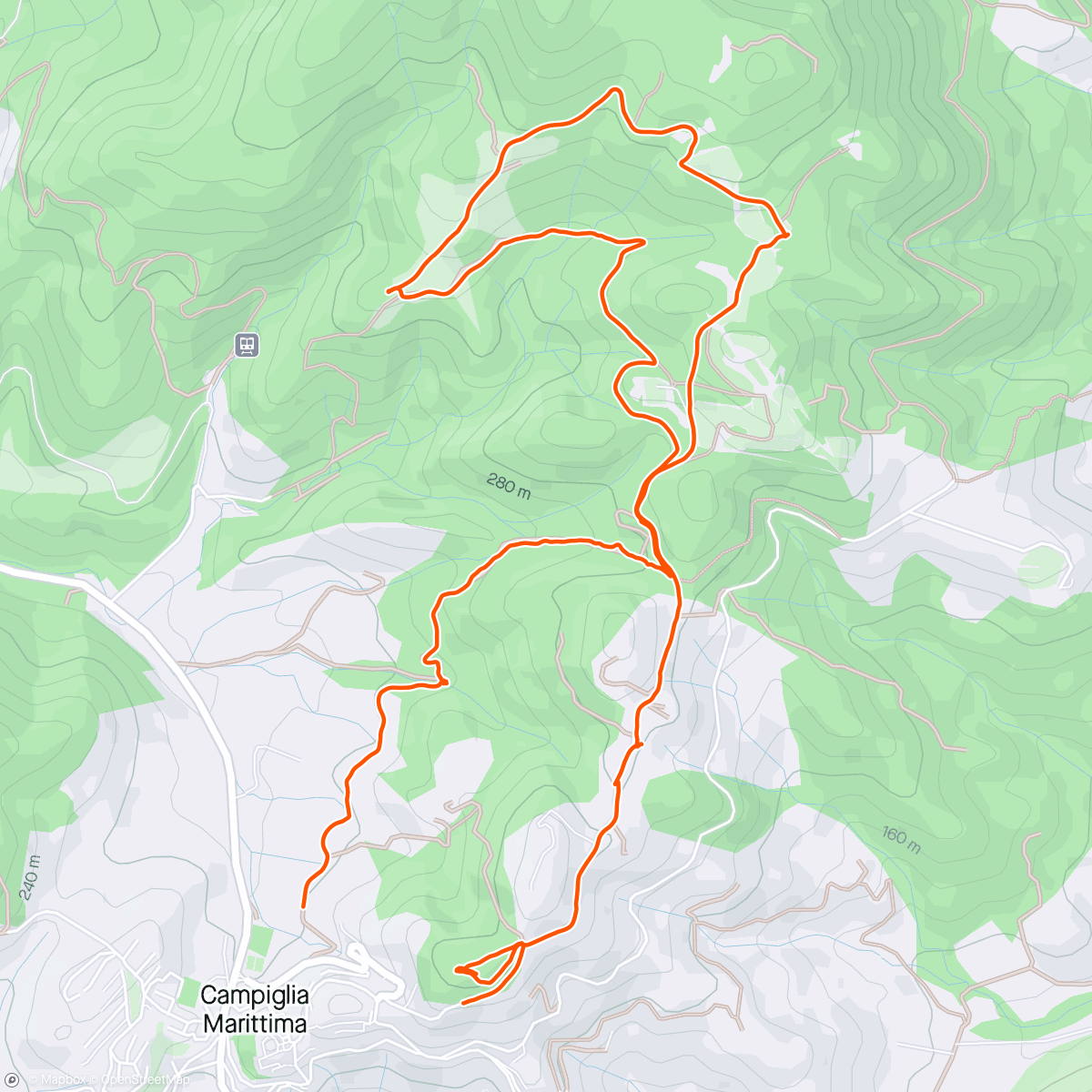Map of the activity, La sCampigliata