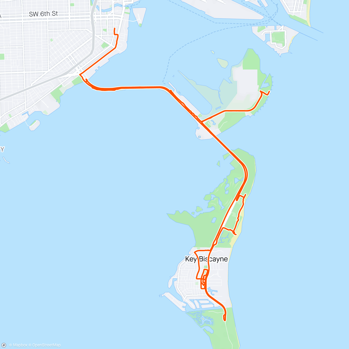 Map of the activity, Worst Retirement Ever - Miami (and I finally have a code for invisiframe)