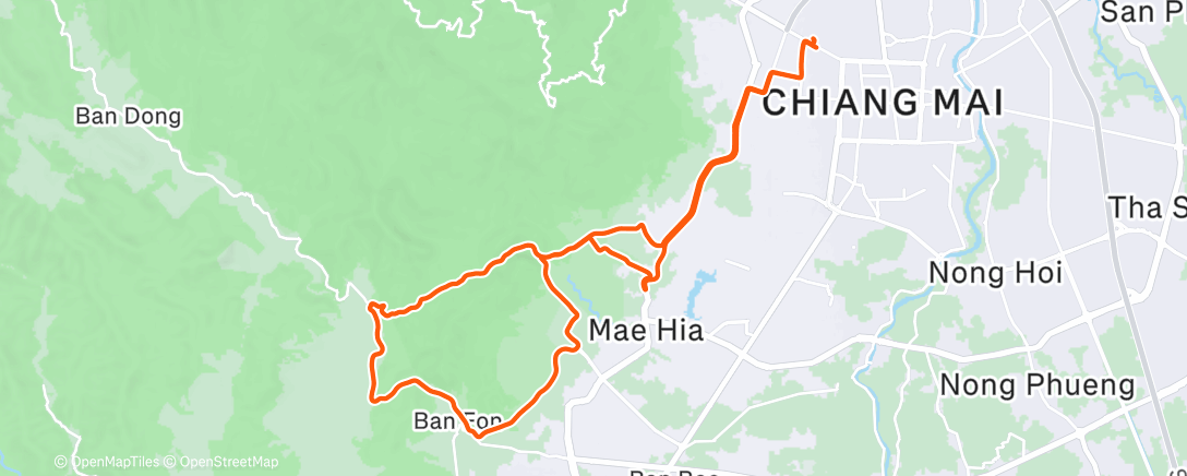 Map of the activity, Namiddagrit