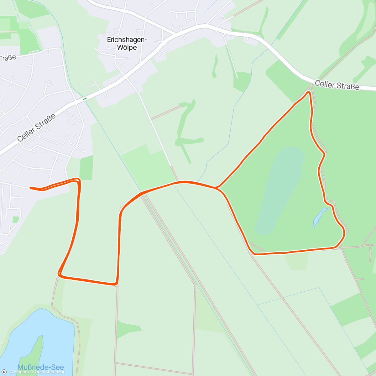 Map of the activity, Hunderunde