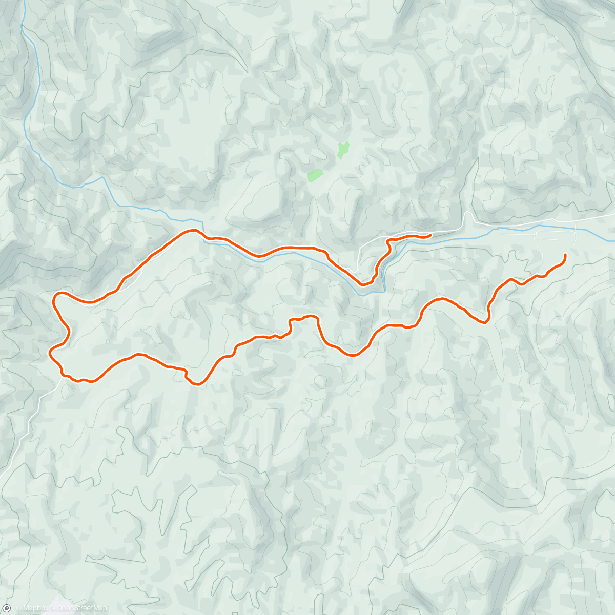 Map of the activity, last Cat Gap ride EVER!!
