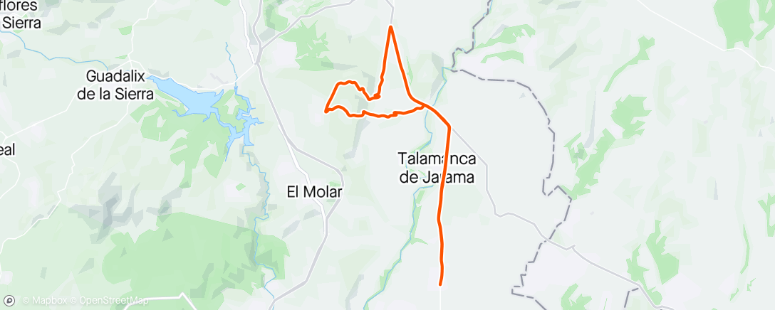 Kaart van de activiteit “🚴‍♀️ Hasta El Vellón”
