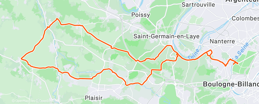 Map of the activity, Les Samedynamiques - Thoiry Sauce Vener