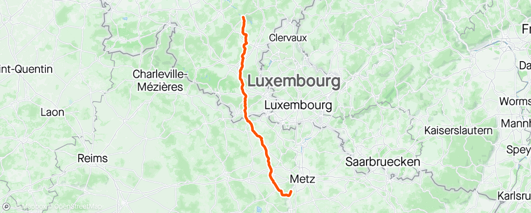 Mapa da atividade, Stage 7: aangekomen op de laaste camping  La Roche herenigd met riviertje, morgen laaste etappe
