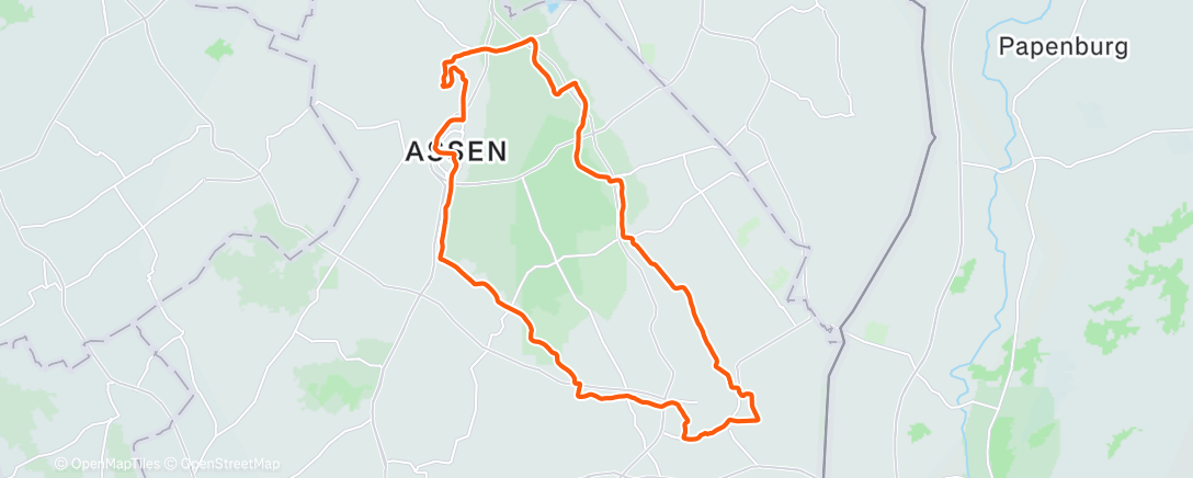 「Ochtendrit」活動的地圖