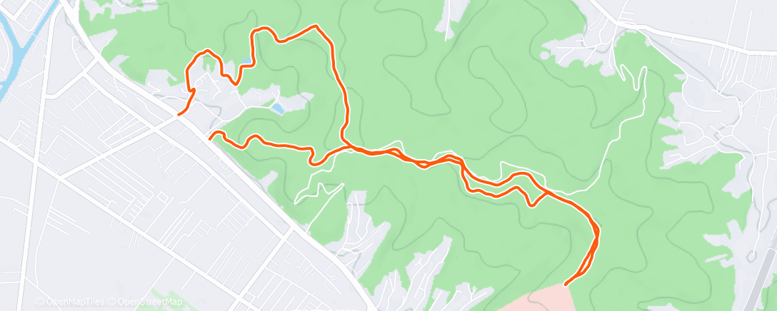 Map of the activity, A lovely spring day