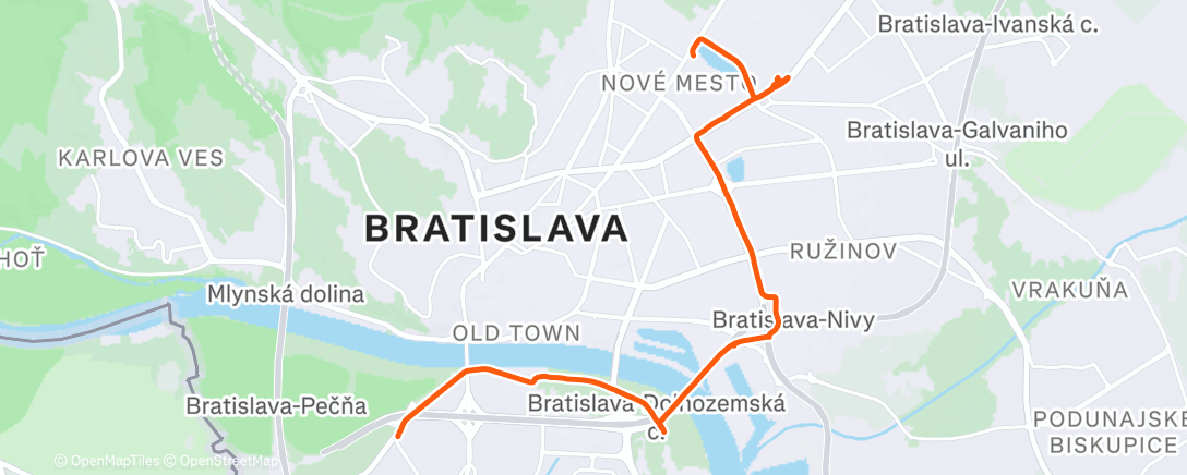 Map of the activity, ZPNB