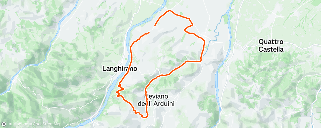 Map of the activity, Traversetolo, Crocione