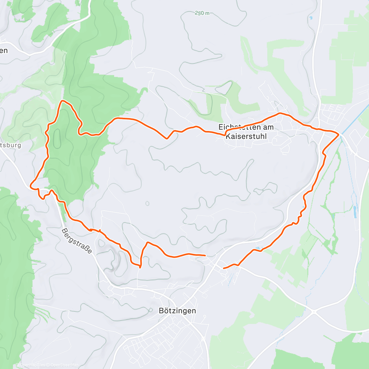 Map of the activity, Rouladen ausrollen