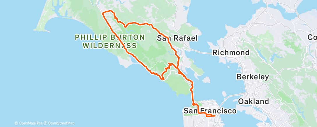 Map of the activity, Hello legs