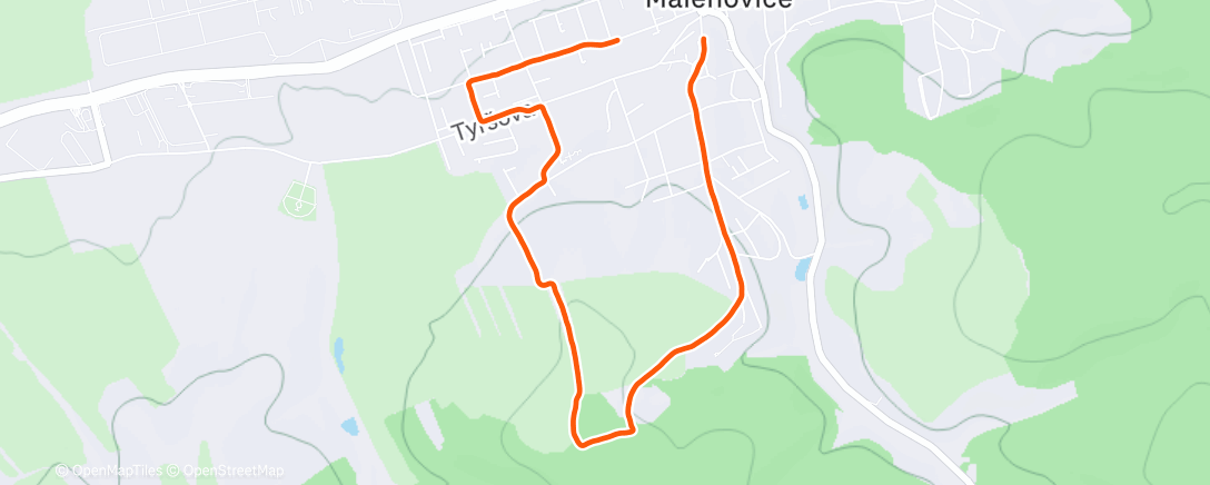 Карта физической активности (Do obchodu)