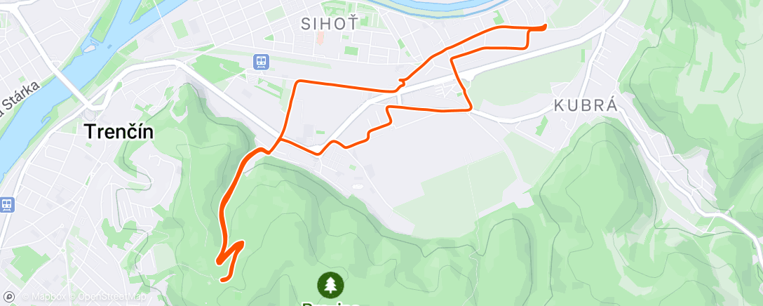 Map of the activity, Čo iné keď leje-neleje😜