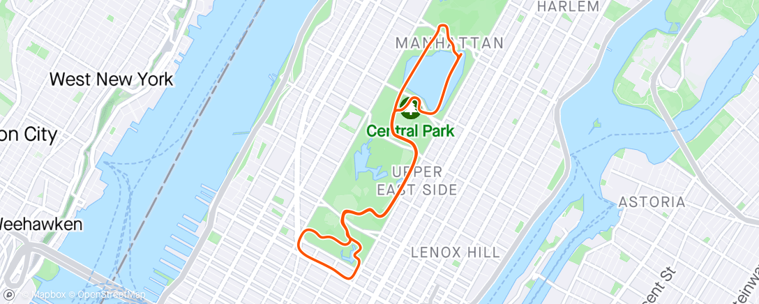 Map of the activity, Zwift - Day 3 in New York