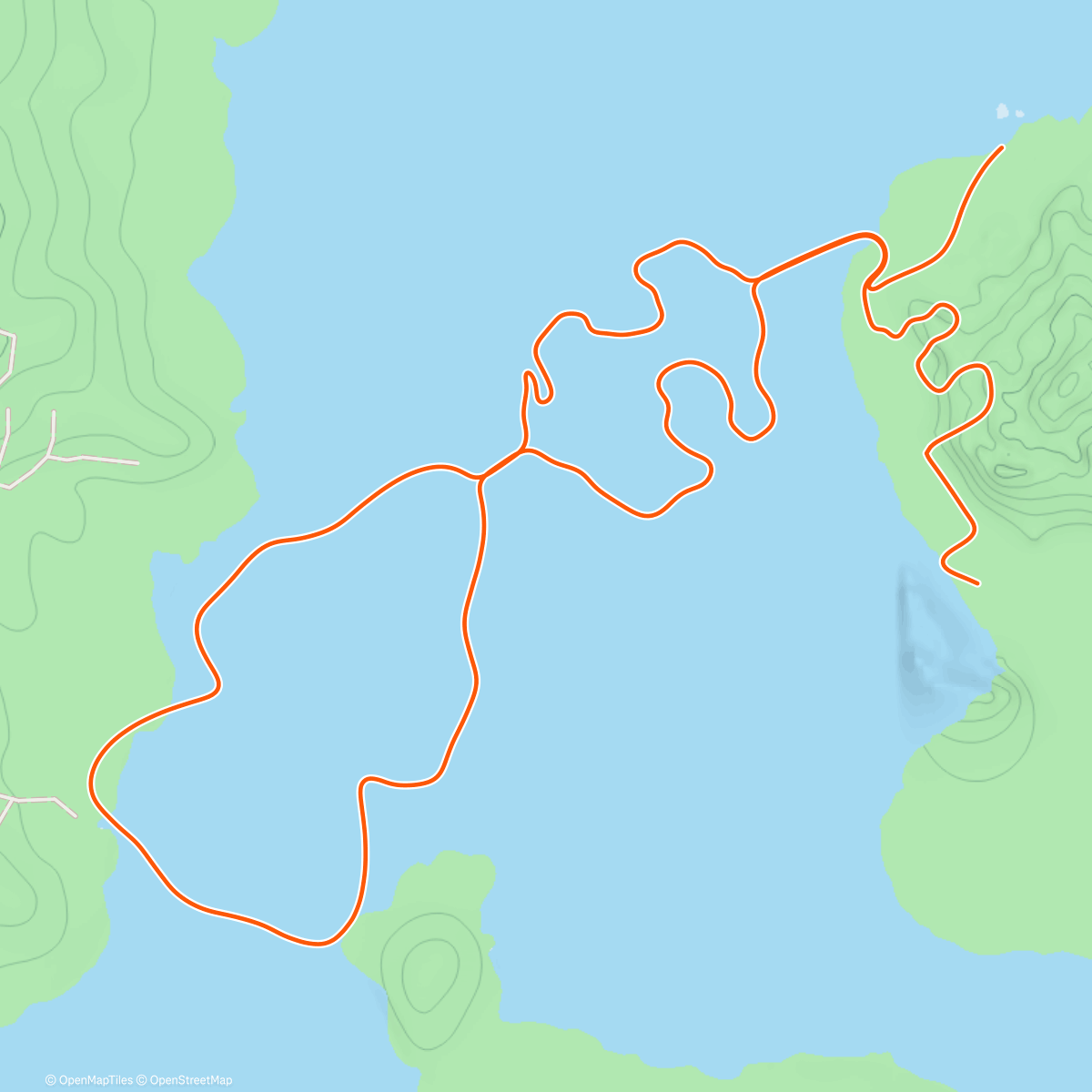 Map of the activity, Feeling flat