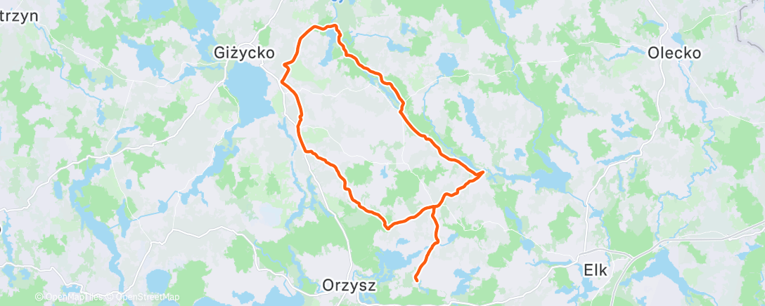 Map of the activity, Nie do zrobienia jest ta festiwa 500 w tych warunkach xd