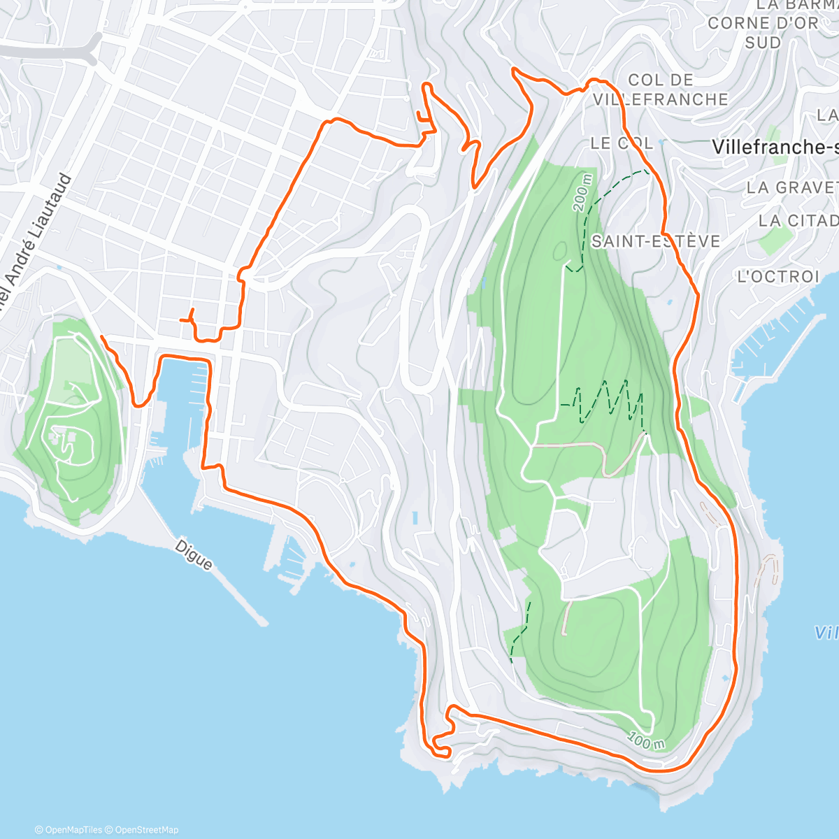 Map of the activity, blue monday