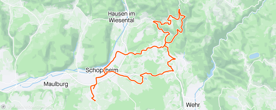 Map of the activity, Schweigmatt 🌞