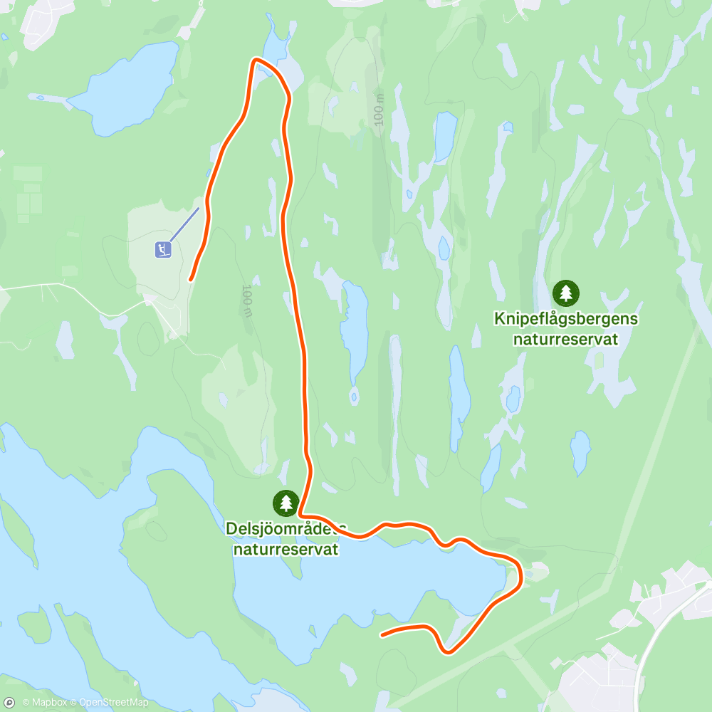 Map of the activity