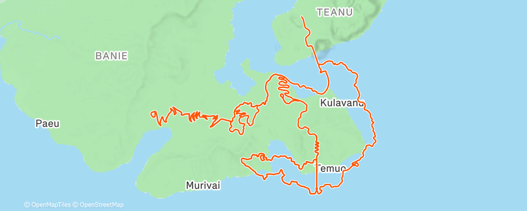 Map of the activity, Hometrainer at 8.30. Thats a different beast