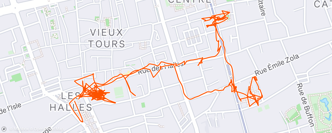 Map of the activity, Balade à Tours en famille!🥰