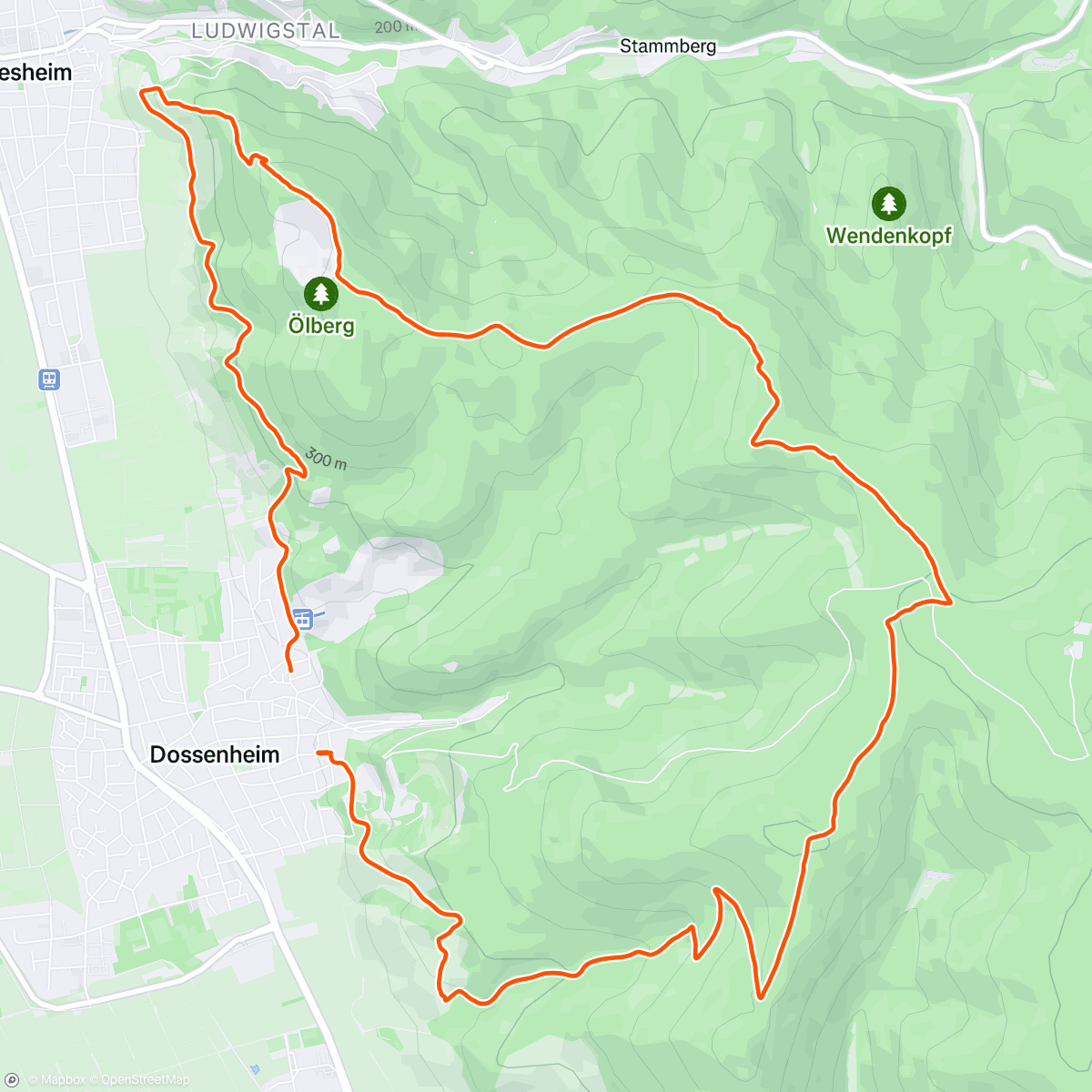Map of the activity, Aller siffler la haut sur la colline
