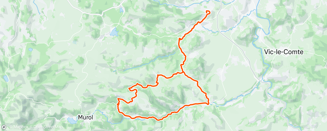 Kaart van de activiteit “Sortie vélo le matin”