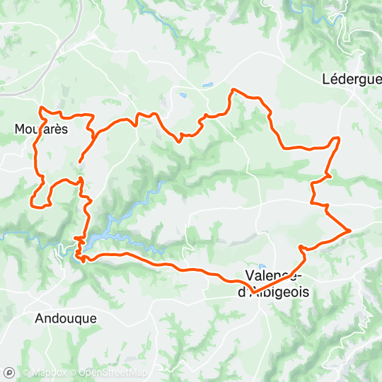 Carte de l'activité