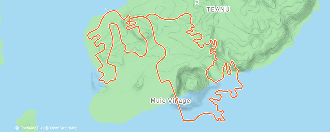 Map of the activity, Zwift - Downtown Titans in Watopia