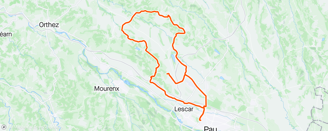 Map of the activity, Le Nord du Béarn ☀️
