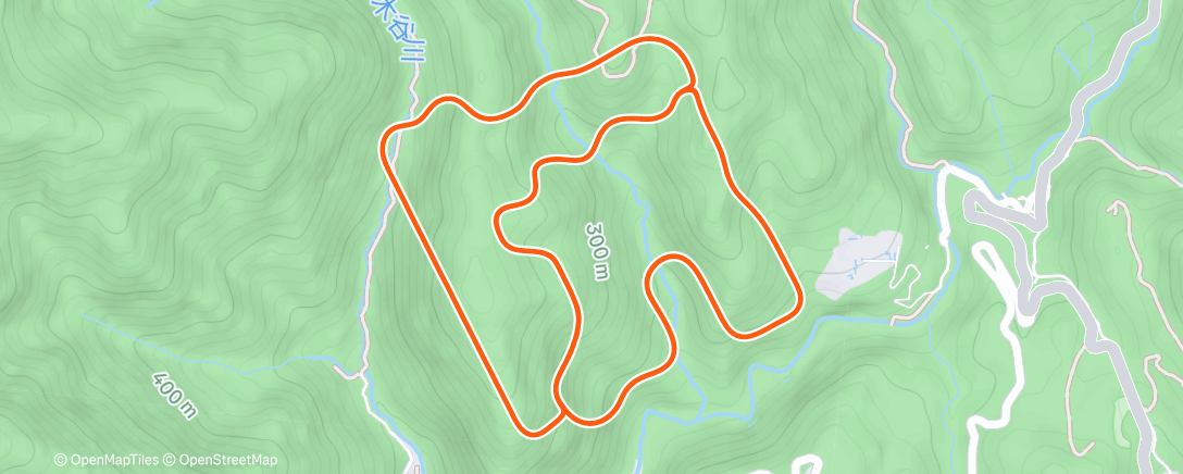 Map of the activity, MyWhoosh - Edo Circuit