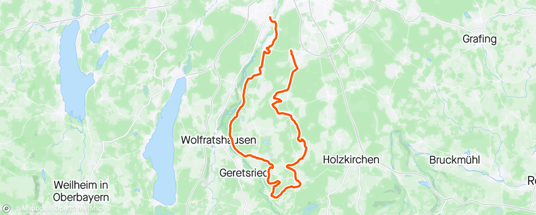 Map of the activity, Another fun ride with friends