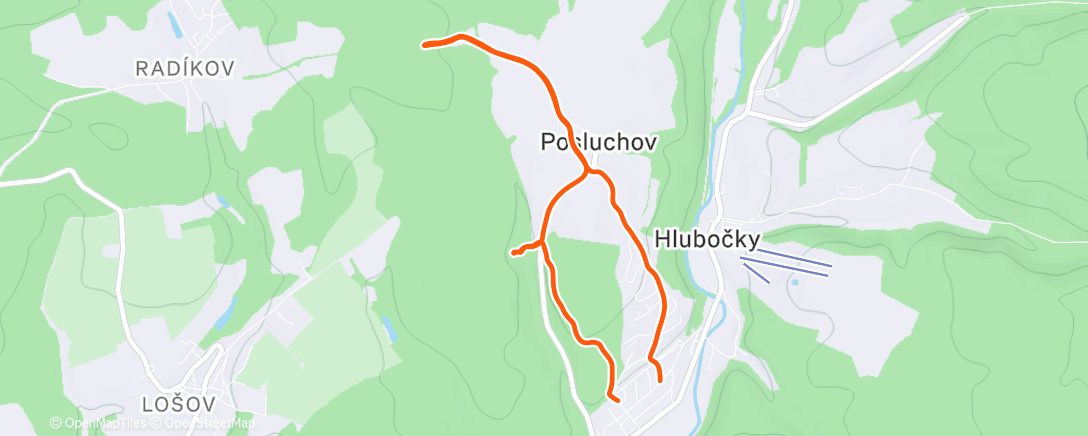 Карта физической активности (Morning Walk)