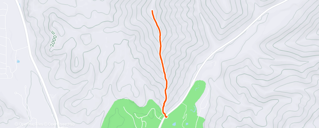 Map of the activity, I’d rather not be doing this 😂