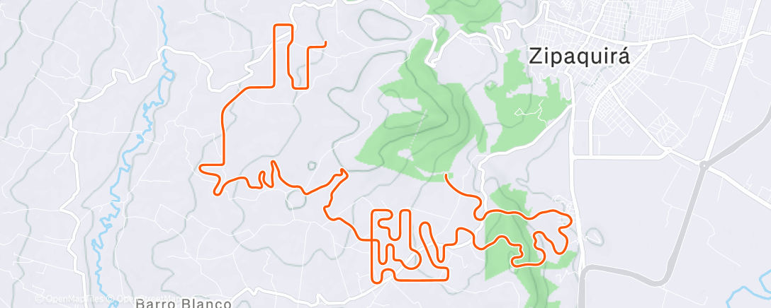 「MyWhoosh - Power Passport」活動的地圖