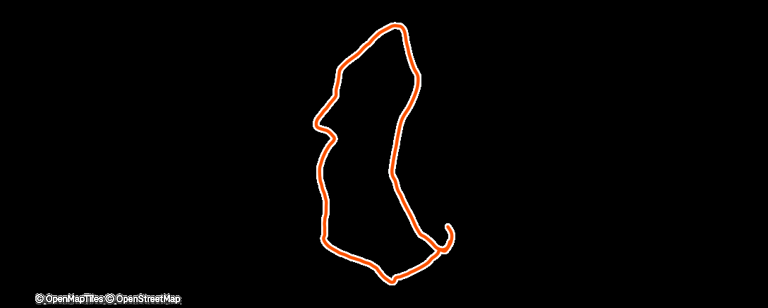 Map of the activity, Mittagswanderung