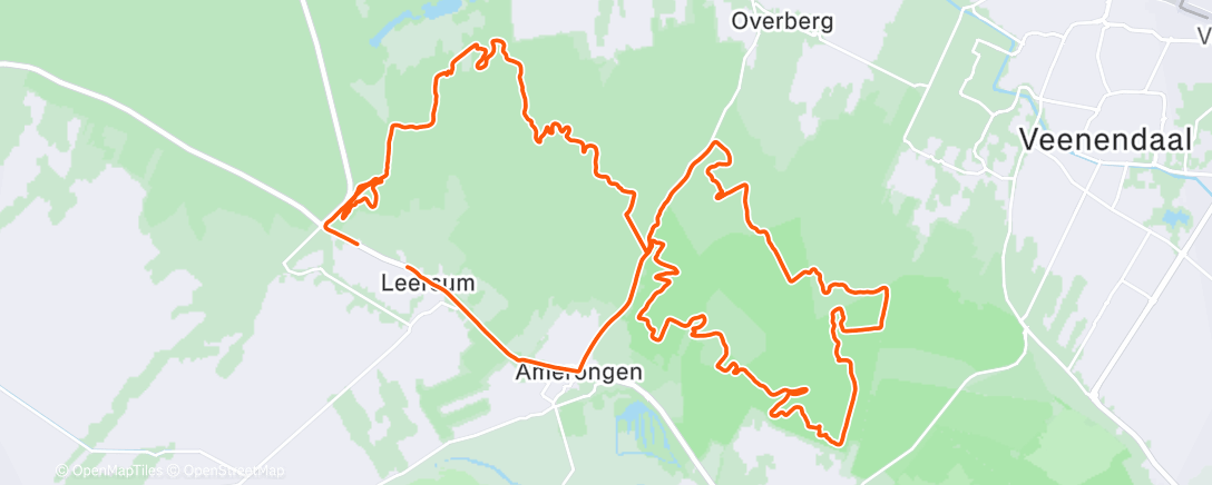 Map of the activity, Ochtendrit