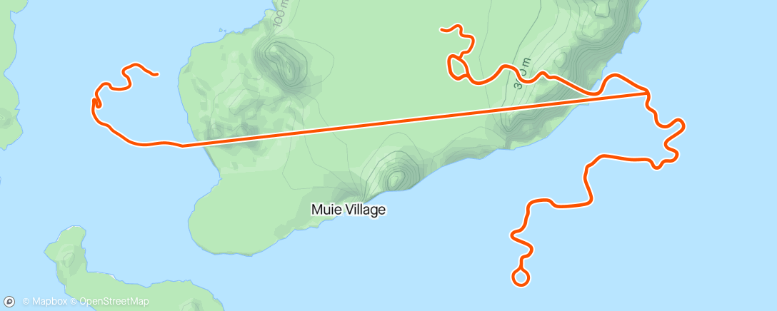 Map of the activity, Zwift - SST (Long) in Watopia