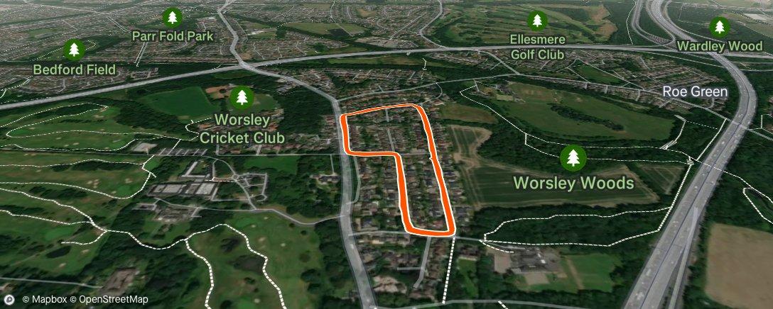 Map of the activity, Mets Tuesday mob boys & girls 🏃‍♂️🏃‍♀️ hill session & tempo loop