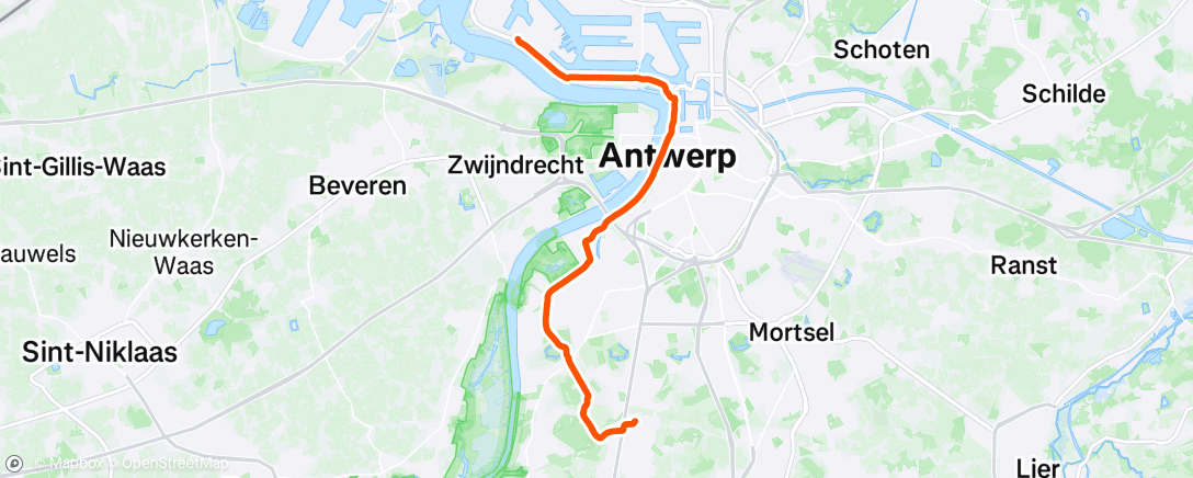 Map of the activity, Ochtendrit