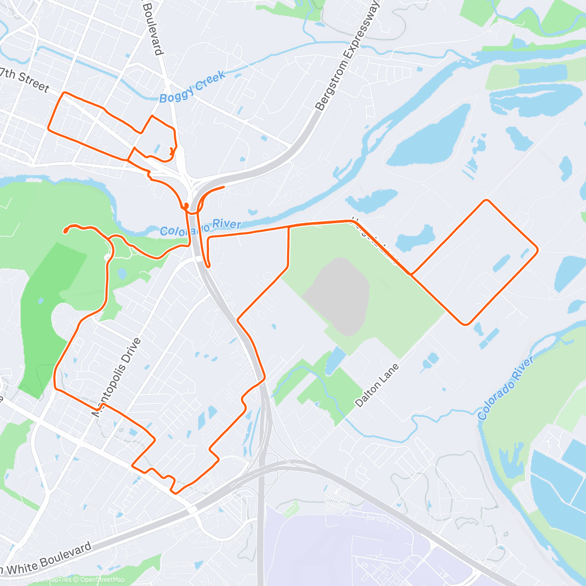 Map of the activity, Shingles be damned!