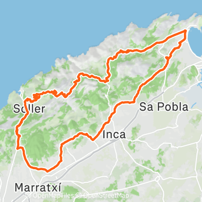 Majorca 2023 - flat out, lumpy back - 131km/2100m | 131.1 km Cycling ...