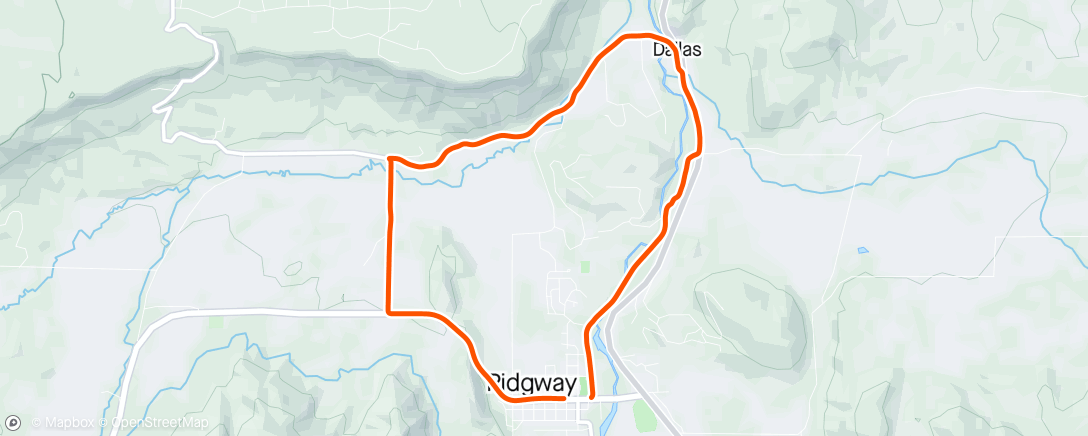Map of the activity, 30ish loop
