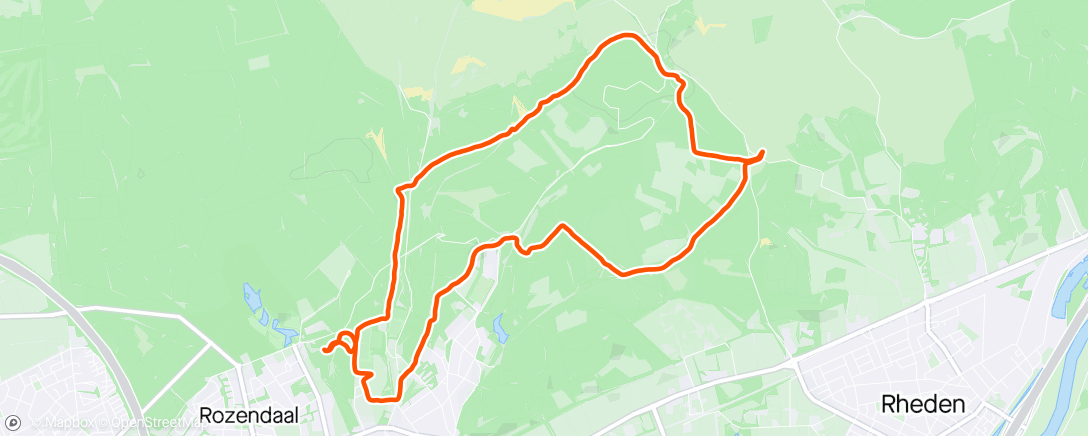 Карта физической активности (RI - Rustige bosloop met 2x 3x EMOM en traktatie van Martijn 🍰)