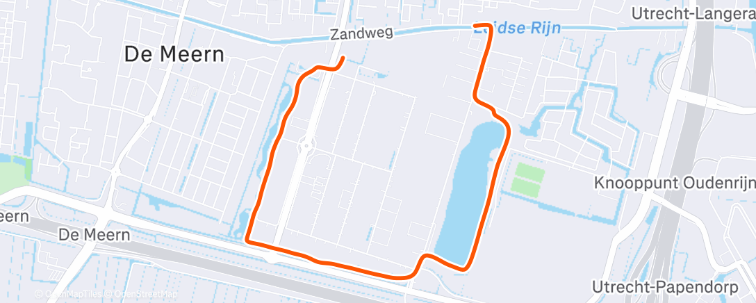 Mapa de la actividad (Namiddagloop)